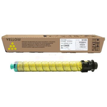 821260 / SP C 840 E - toner de marque Ricoh - jaune 821260 / SP C 840 E - toner de marque Ricoh - jaune