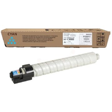 842033 / MP C3000 - toner de marque Ricoh - cyan