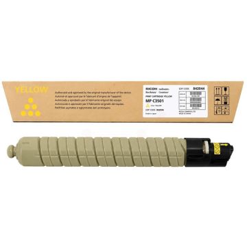 842044 / TYPE MP C 3501 - toner de marque Ricoh - jaune
