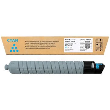 842046 / TYPE MP C 3501 - toner de marque Ricoh - cyan