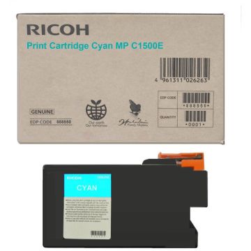 888550 / DT1500CYN - cartouche de marque Ricoh - cyan