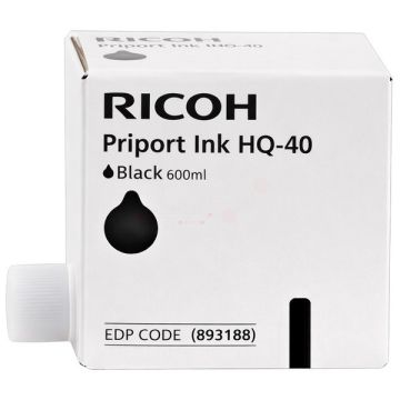 893188 / JP 40 HQ - cartouche de marque Ricoh - noire
