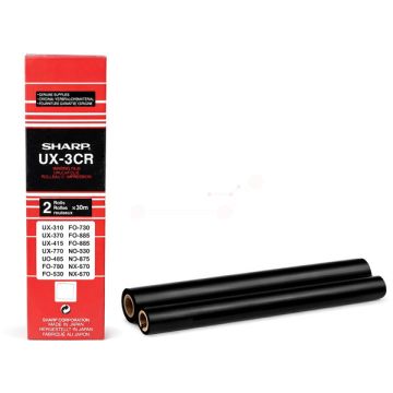 UX3CR - film transfert thermique de marque Sharp - noir