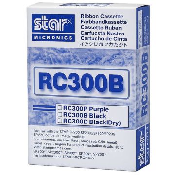 80981611 / RC300B - ruban de marque Star Micronics - noir