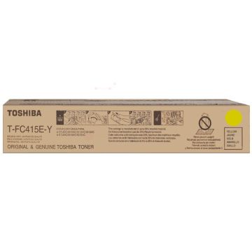 6AJ00000182 / T-FC 415 EY - toner de marque Toshiba - jaune