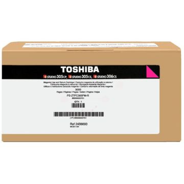 6B000000751 / T-305PM-R - toner de marque Toshiba - magenta