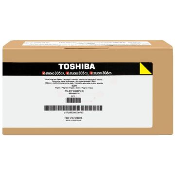 6B000000753 / T-305PY-R - toner de marque Toshiba - jaune