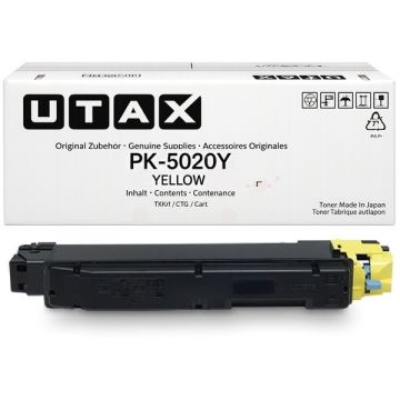 1T02YJAUT0 / PK-5020 Y - toner de marque Utax - jaune