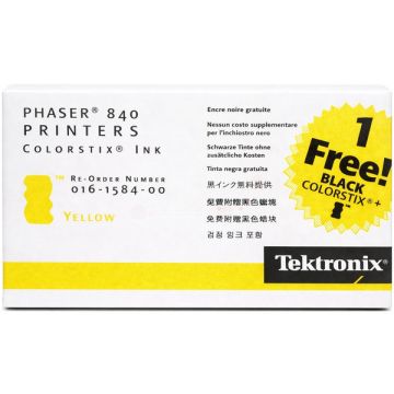 016158400 - encre solide de marque Xerox - noire, jaune