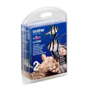 LC1000BKBP2 - cartouche de marque Brother - noire