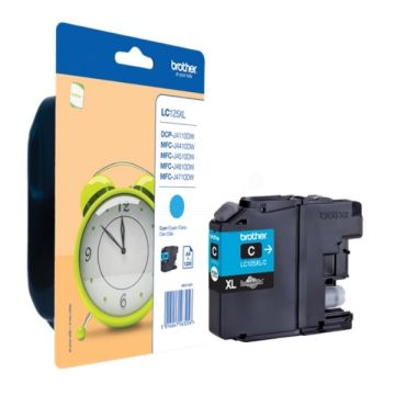 LC125XLCBP - cartouche de marque Brother - cyan