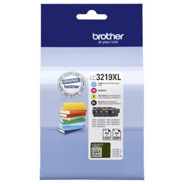 LC3219XLVAL - cartouches de marque Brother - multipack 4 couleurs : noire, cyan, magenta, jaune