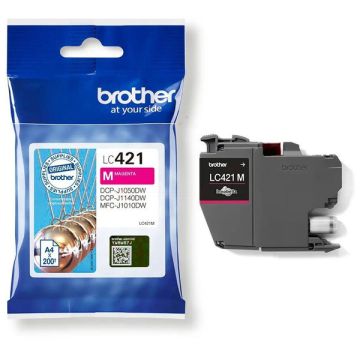 LC421M - cartouche de marque Brother - magenta