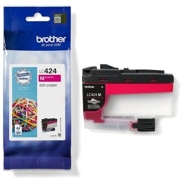 LC424M - cartouche de marque Brother - magenta