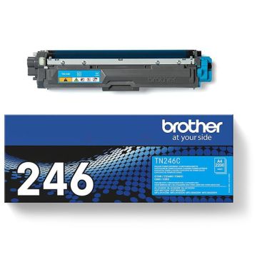 TN246C - toner de marque Brother - cyan