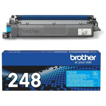 TN248C - toner de marque Brother - cyan