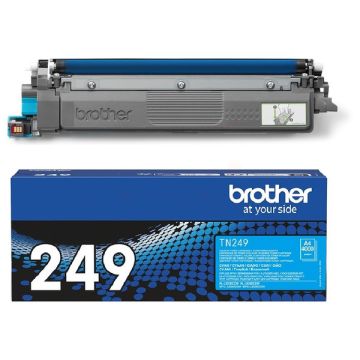 TN249C - toner de marque Brother - cyan