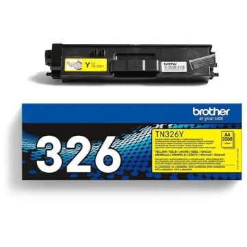 TN326Y - toner de marque Brother - jaune