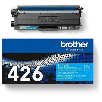 TN426C - toner de marque Brother - cyan