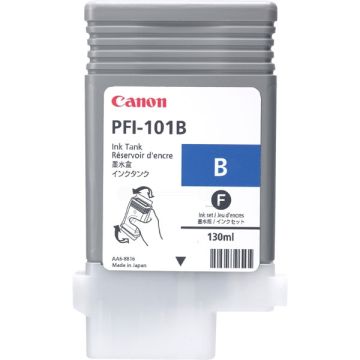 0891B001 / PFI-101 B - cartouche de marque Canon - bleue