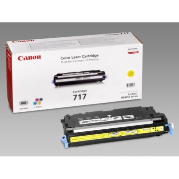 2575B002 / 717Y - toner de marque Canon - jaune 2575B002 / 717Y - toner de marque Canon - jaune