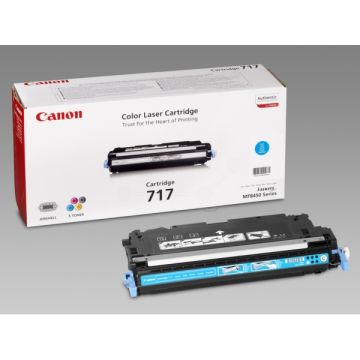 2577B002 / 717C - toner de marque Canon - cyan