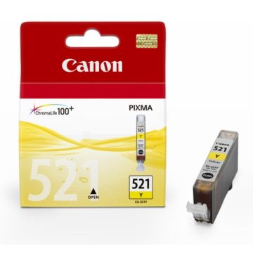 2936B001 / CLI-521 Y - cartouche de marque Canon - jaune