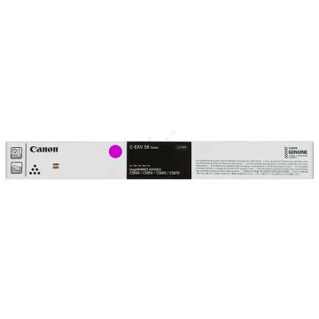 3765C002 / C-EXV 58 M - toner de marque Canon - magenta