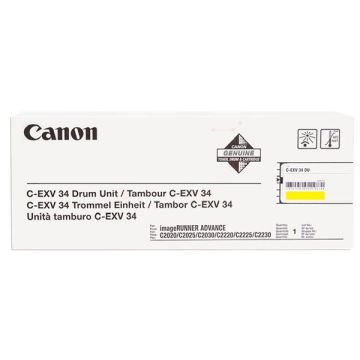 3789B003 / C-EXV 34 - tambour de marque Canon - jaune
