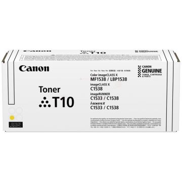 4563C001 / T10 - toner de marque Canon - jaune