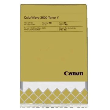 4568C003 - toner de marque Canon - jaune