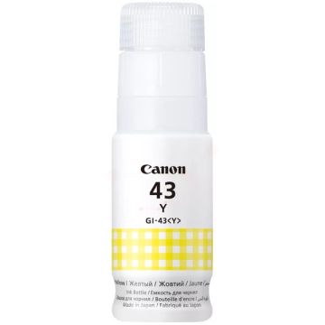 4689C001 / GI-43 Y - bouteille d'encre de marque Canon - jaune