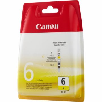 4708A002 / BCI-6 Y - cartouche de marque Canon - jaune