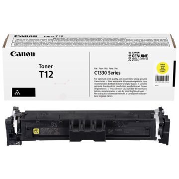 5095C006 / T12 - toner de marque Canon - jaune
