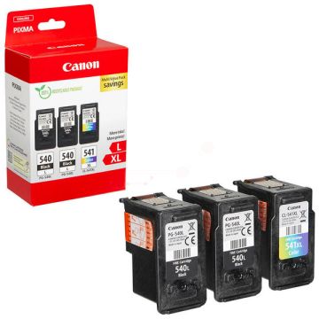 5224B017 / PG-540L+CL-541XL - cartouches de marque Canon - multipack 3 couleurs : noire, multicouleur