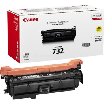 6260B002 / 732Y - toner de marque Canon - jaune