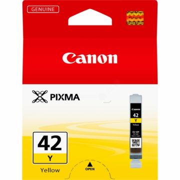 6387B001 / CLI-42 Y - cartouche de marque Canon - jaune