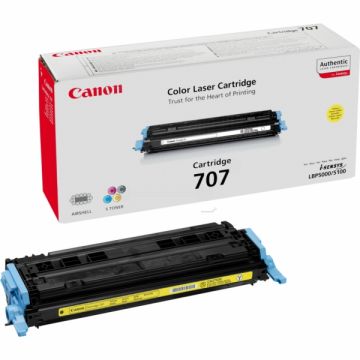 9421A004 / 707Y - toner de marque Canon - jaune