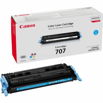 9423A004 / 707C - toner de marque Canon - cyan