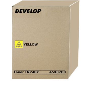 A5X02D0 / TNP-48 Y - toner de marque Develop - jaune A5X02D0 / TNP-48 Y - toner de marque Develop - jaune