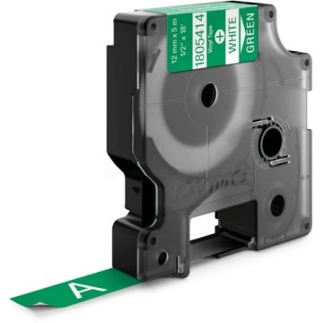 1805414 - ruban de marque Dymo - vert, blanc