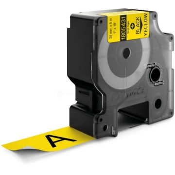 1805431 - ruban de marque Dymo - noir, jaune