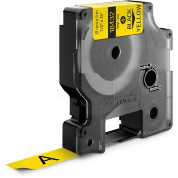 18432 / S0718450 - ruban de marque Dymo - noir, jaune