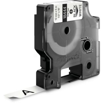 18444 / S0718600 - ruban de marque Dymo - noir, blanc