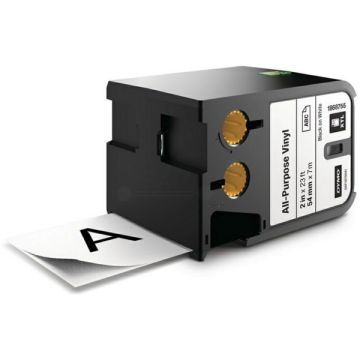 1868755 - rouleau d'étiquettes de marque Dymo - noir, blanc