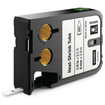 1868809 - rouleau d'étiquettes de marque Dymo - noir, blanc