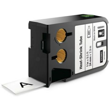 1868811 - rouleau d'étiquettes de marque Dymo - noir, blanc