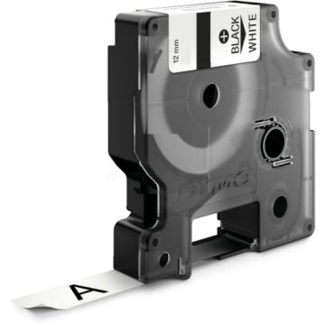 18764 / S0718210 - ruban de marque Dymo - noir, blanc