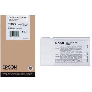 C13T602900 / T6029 - cartouche de marque Epson - noire