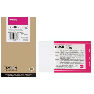 C13T603B00 / T603B - cartouche de marque Epson - magenta